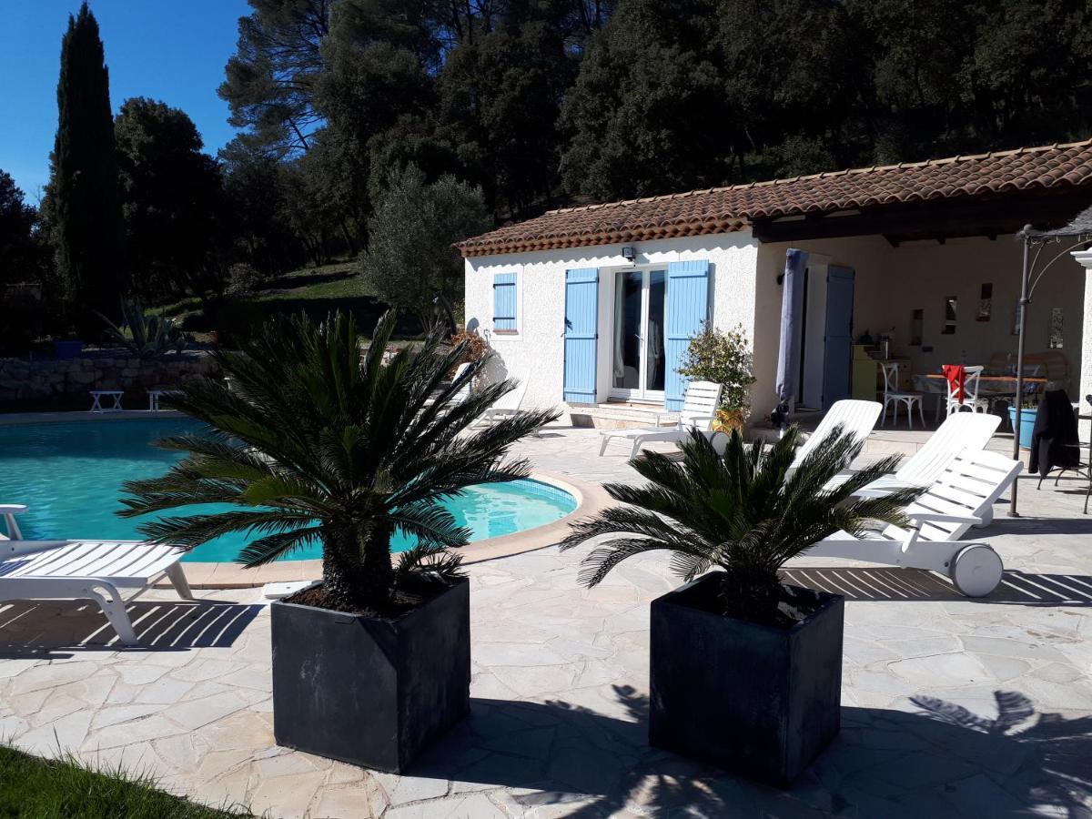 L'Oustaou De L'Estama Bed and Breakfast Rocbaron Exteriör bild
