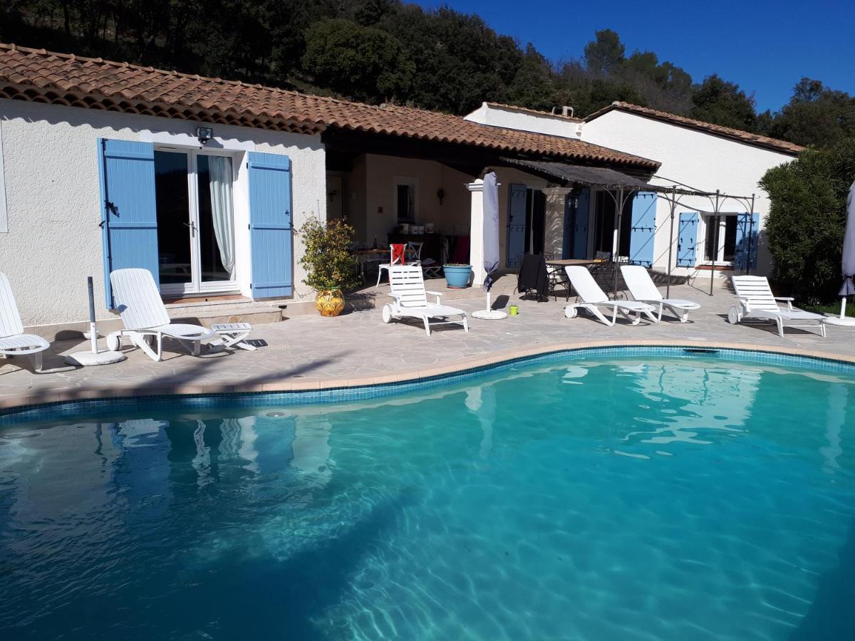 L'Oustaou De L'Estama Bed and Breakfast Rocbaron Exteriör bild
